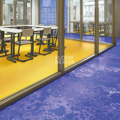 Forbo Modul'up 19 dB Graphic 405UP4319 yellow doodle фото 2 | FLOORDEALER